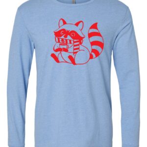Cozy Winter Racoon Long Sleeve