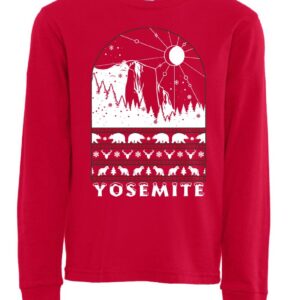 Winter in Yosemite Youth Long Sleeve